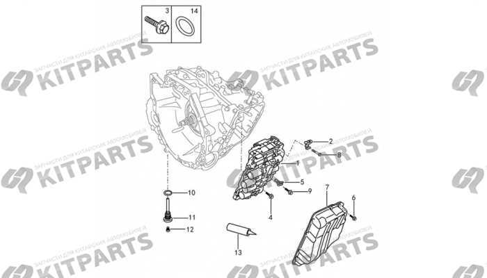 Картер масляный и фильтр АКПП Dong Feng AX7