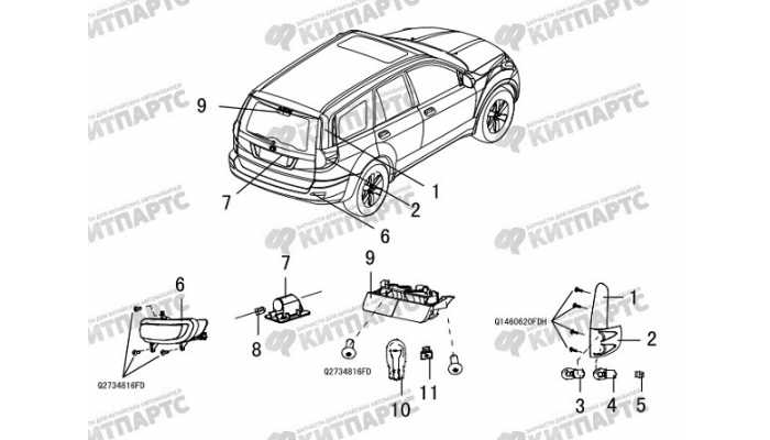 Фонари Great Wall Hover H5